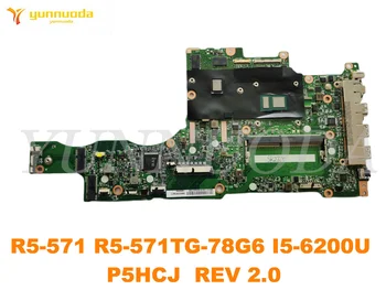 Оригиналът е за ACER R5-571 дънна Платка на лаптоп R5-571 R5-571TG-78G6 I5-6200U P5HCJ REV 2.0 е тествана добра безплатна доставка